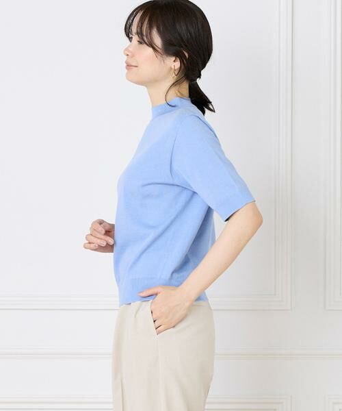 I.T.'S. international / イッツインターナショナル ニット・セーター | ハイネック5分袖ニット | 詳細13