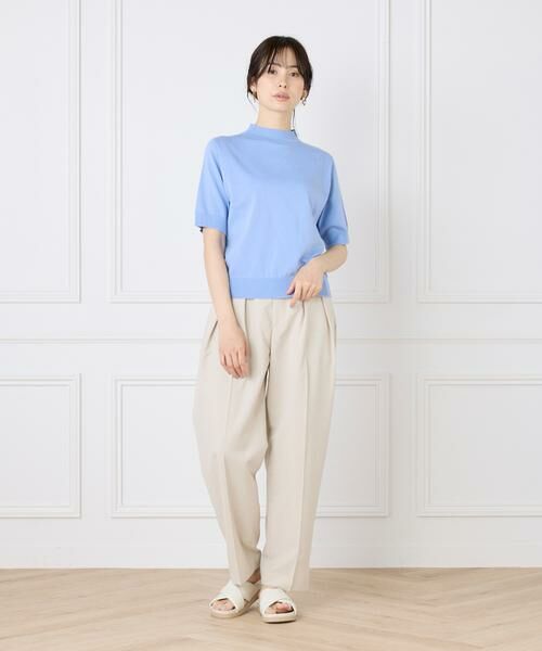 I.T.'S. international / イッツインターナショナル ニット・セーター | ハイネック5分袖ニット | 詳細3