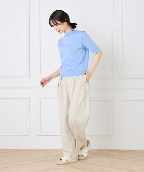 I.T.'S. international / イッツインターナショナル ニット・セーター | ハイネック5分袖ニット | 詳細5