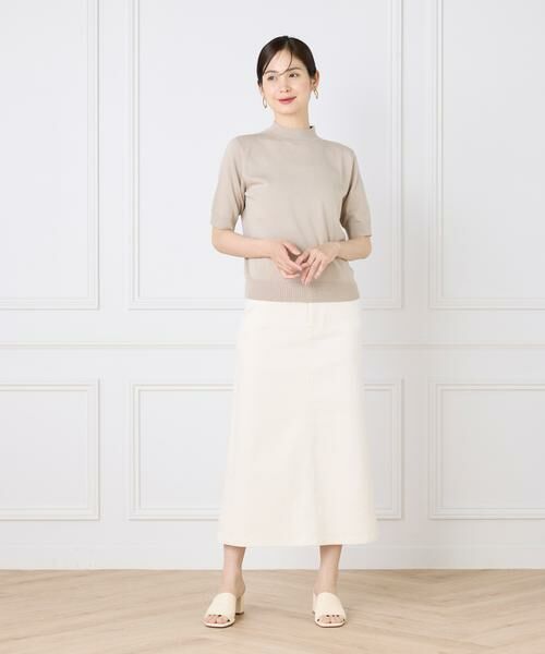 I.T.'S. international / イッツインターナショナル ニット・セーター | ハイネック5分袖ニット | 詳細6