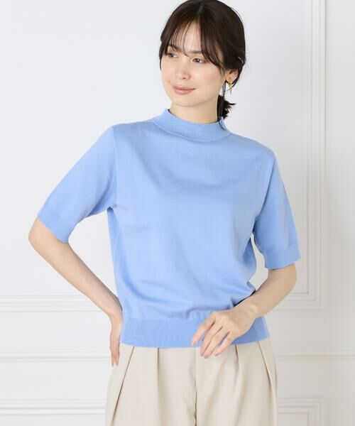 I.T.'S. international / イッツインターナショナル ニット・セーター | ハイネック5分袖ニット | 詳細15