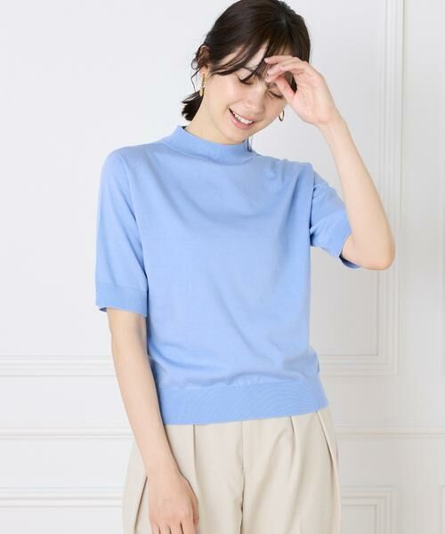 I.T.'S. international / イッツインターナショナル ニット・セーター | ハイネック5分袖ニット | 詳細26