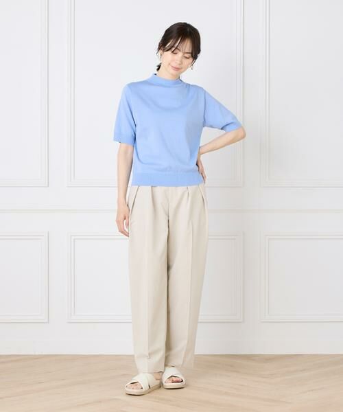 I.T.'S. international / イッツインターナショナル ニット・セーター | ハイネック5分袖ニット | 詳細18