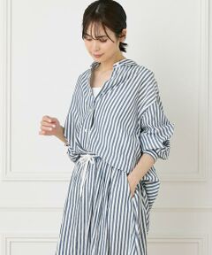 I.T.'S. international / イッツインターナショナル シャツ・ブラウス | ストライプオーバーサイズシャツ
