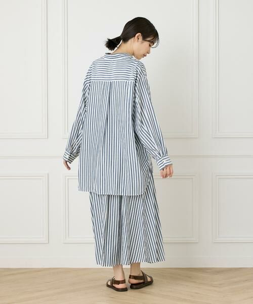 I.T.'S. international / イッツインターナショナル シャツ・ブラウス | ストライプオーバーサイズシャツ | 詳細12