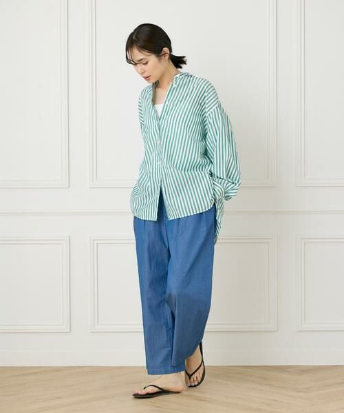 I.T.'S. international / イッツインターナショナル シャツ・ブラウス | ストライプオーバーサイズシャツ | 詳細3