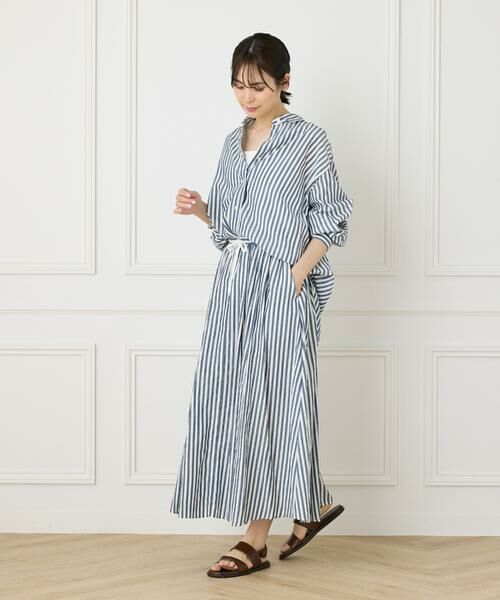 I.T.'S. international / イッツインターナショナル シャツ・ブラウス | ストライプオーバーサイズシャツ | 詳細7