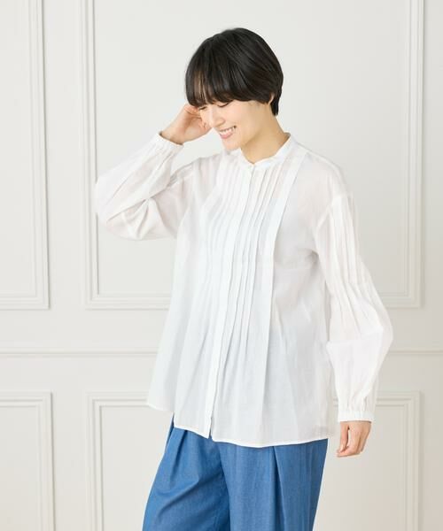 I.T.'S. international / イッツインターナショナル シャツ・ブラウス | ピンタックシャツブラウス | 詳細10