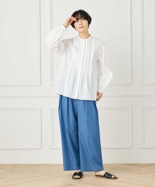 I.T.'S. international / イッツインターナショナル シャツ・ブラウス | ピンタックシャツブラウス | 詳細2