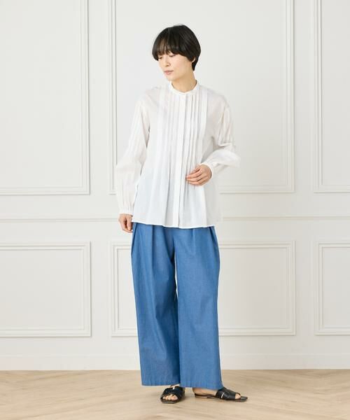 I.T.'S. international / イッツインターナショナル シャツ・ブラウス | ピンタックシャツブラウス | 詳細3