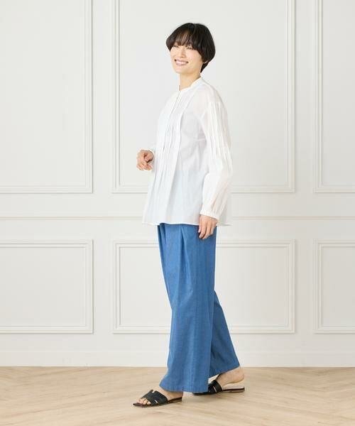 I.T.'S. international / イッツインターナショナル シャツ・ブラウス | ピンタックシャツブラウス | 詳細4