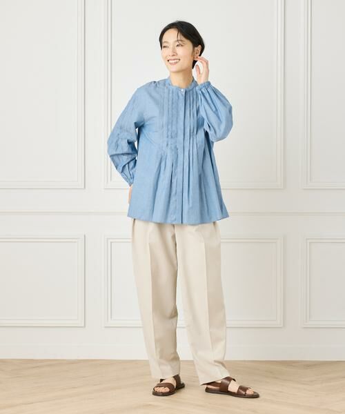 I.T.'S. international / イッツインターナショナル シャツ・ブラウス | ピンタックシャツブラウス | 詳細6