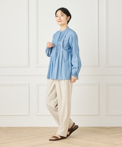 I.T.'S. international / イッツインターナショナル シャツ・ブラウス | ピンタックシャツブラウス | 詳細7