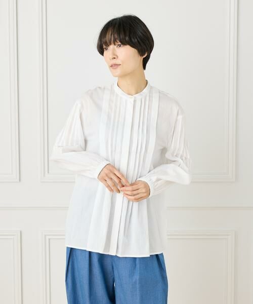 I.T.'S. international / イッツインターナショナル シャツ・ブラウス | ピンタックシャツブラウス | 詳細9
