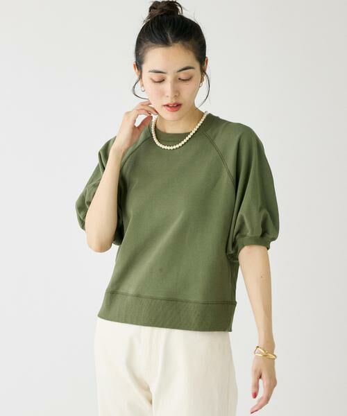 I.T.'S. international / イッツインターナショナル スウェット | パフスリーブスウェットプルオーバー | 詳細1