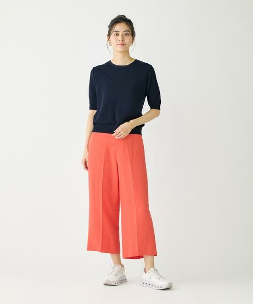 I.T.'S. international / イッツインターナショナル ニット・セーター | クルーネック5分袖ニット《ガスコットン》 | 詳細26