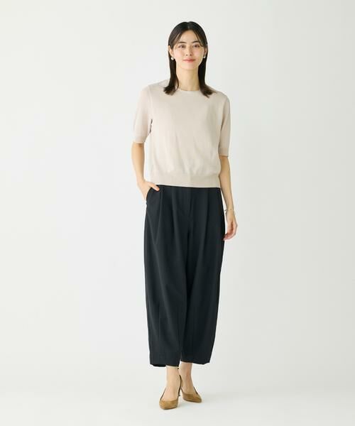 I.T.'S. international / イッツインターナショナル ニット・セーター | クルーネック5分袖ニット《ガスコットン》 | 詳細23