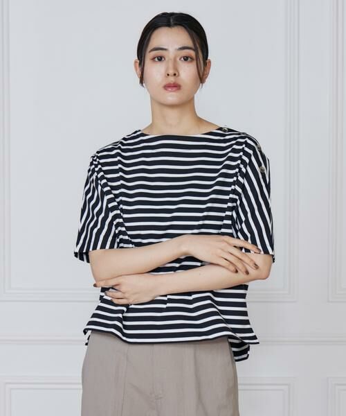 I.T.'S. international / イッツインターナショナル Tシャツ | ボタンポイントドルマンスリーブプルオーバー | 詳細21