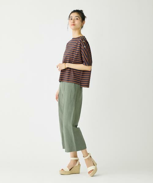 I.T.'S. international / イッツインターナショナル Tシャツ | ボタンポイントドルマンスリーブプルオーバー | 詳細18