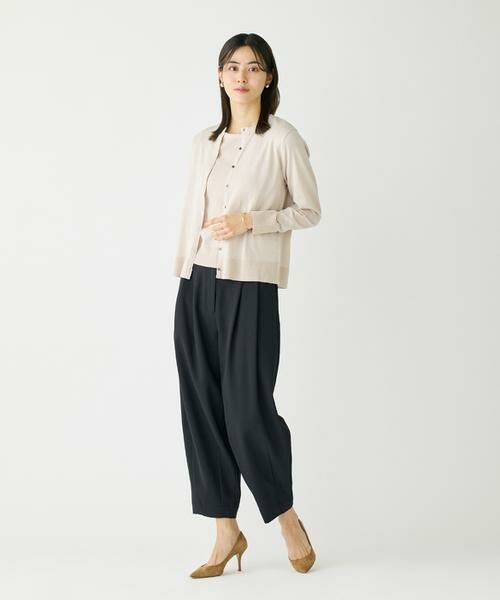 I.T.'S. international / イッツインターナショナル カーディガン・ボレロ | クルーネックカーディガン《ガスコットン》 | 詳細6