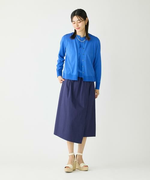 I.T.'S. international / イッツインターナショナル カーディガン・ボレロ | クルーネックカーディガン《ガスコットン》 | 詳細9