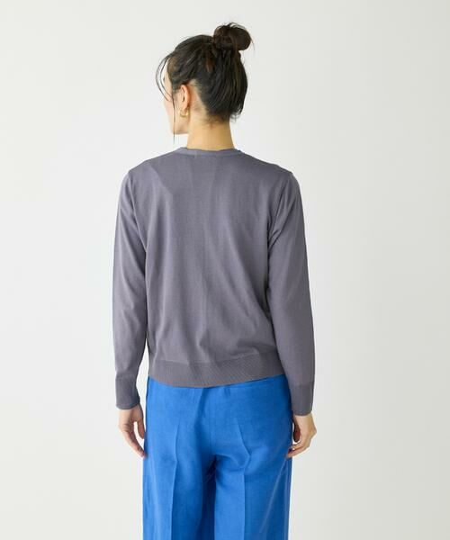 I.T.'S. international / イッツインターナショナル カーディガン・ボレロ | クルーネックカーディガン《ガスコットン》 | 詳細14