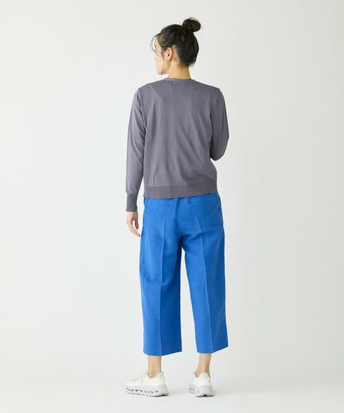 I.T.'S. international / イッツインターナショナル カーディガン・ボレロ | クルーネックカーディガン《ガスコットン》 | 詳細4