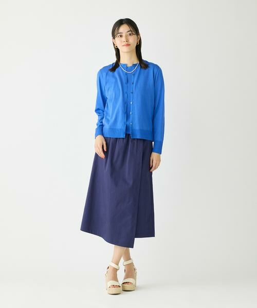 I.T.'S. international / イッツインターナショナル カーディガン・ボレロ | クルーネックカーディガン《ガスコットン》 | 詳細8