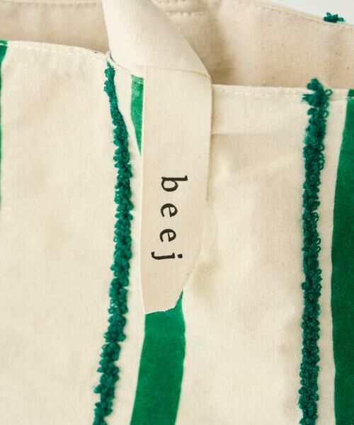 I.T.'S. international / イッツインターナショナル トートバッグ | Embroidery &amp; Flocky Big tote bag《beej》 | 詳細5