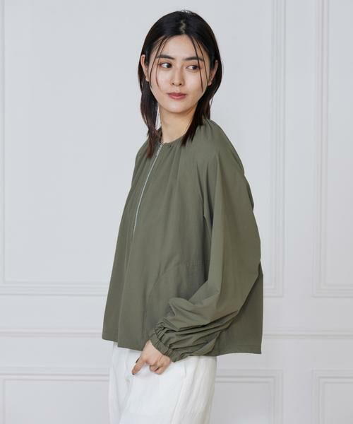 I.T.'S. international / イッツインターナショナル ブルゾン | ギャザーブルゾン | 詳細10