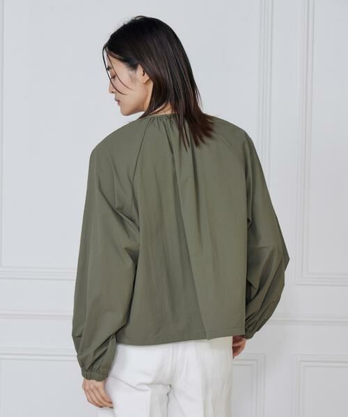 I.T.'S. international / イッツインターナショナル ブルゾン | ギャザーブルゾン | 詳細11