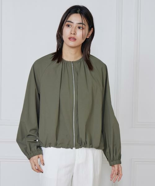 I.T.'S. international / イッツインターナショナル ブルゾン | ギャザーブルゾン | 詳細25