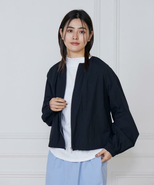 I.T.'S. international / イッツインターナショナル ブルゾン | ギャザーブルゾン | 詳細21