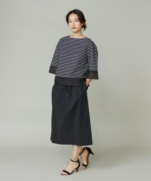 I.T.'S. international / イッツインターナショナル ロング・マキシ丈スカート | ドローコードギャザータイトスカート | 詳細8