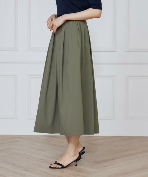 I.T.'S. international / イッツインターナショナル ロング・マキシ丈スカート | ランダムタックスカート | 詳細1