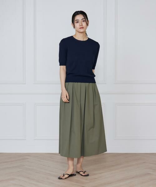 I.T.'S. international / イッツインターナショナル ロング・マキシ丈スカート | ランダムタックスカート | 詳細2