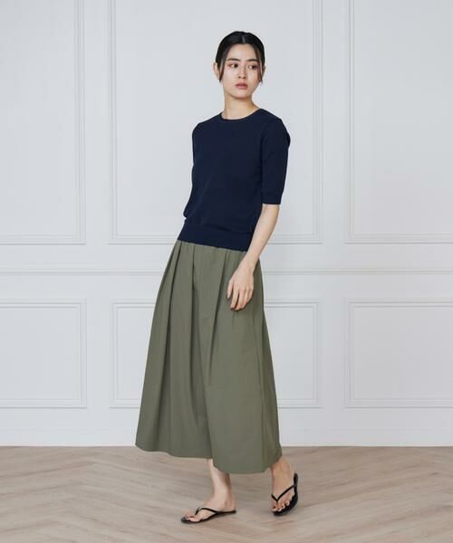 I.T.'S. international / イッツインターナショナル ロング・マキシ丈スカート | ランダムタックスカート | 詳細3