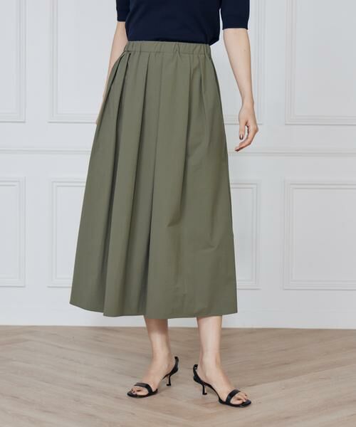 I.T.'S. international / イッツインターナショナル ロング・マキシ丈スカート | ランダムタックスカート | 詳細8