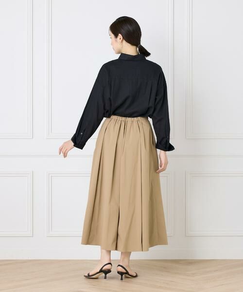 I.T.'S. international / イッツインターナショナル ミニ・ひざ丈スカート | タックフレアスカート | 詳細5