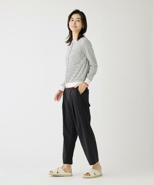 I.T.'S. international / イッツインターナショナル スラックス・ドレスパンツ | バレルシルエットカーヴィパンツ | 詳細6