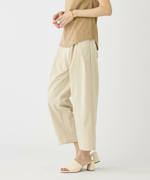 I.T.'S. international/イッツインターナショナル バレルシルエットカーヴィパンツ ベージュ2 09 I.T.'S. international/イッツインターナショナル バレルシルエットカーヴィパンツ ベージュ2 09