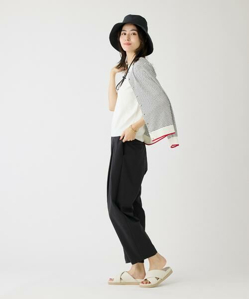 I.T.'S. international / イッツインターナショナル スラックス・ドレスパンツ | バレルシルエットカーヴィパンツ | 詳細27