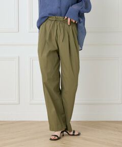 I.T.'S. international / イッツインターナショナル スラックス・ドレスパンツ | タックテーパードイージーパンツ