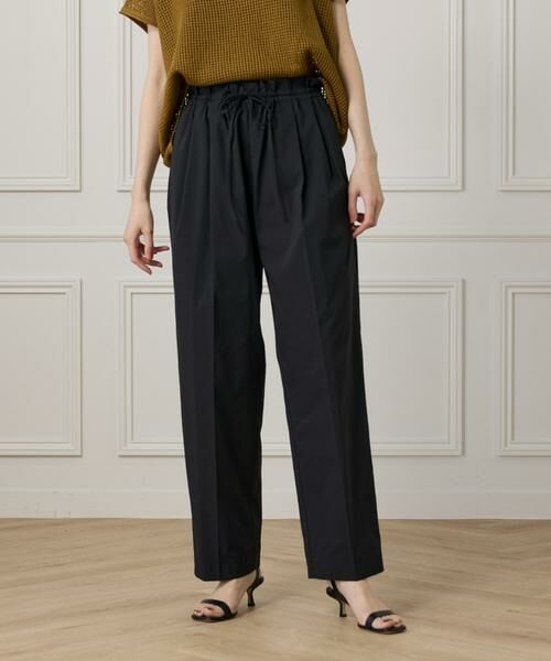 I.T.'S. international / イッツインターナショナル スラックス・ドレスパンツ | タックテーパードイージーパンツ | 詳細1