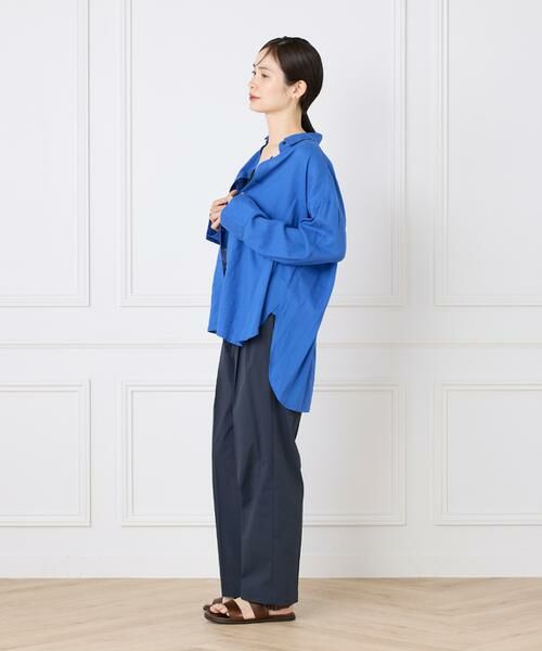 I.T.'S. international / イッツインターナショナル スラックス・ドレスパンツ | タックテーパードイージーパンツ | 詳細10