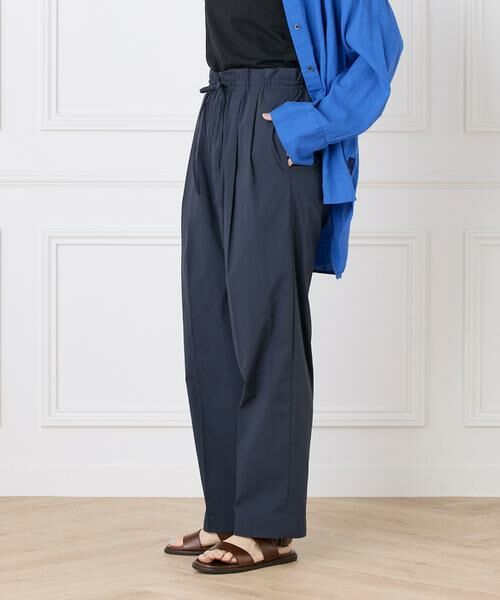 I.T.'S. international/イッツインターナショナル タックテーパードイージーパンツ ネイビー 11 I.T.'S. international/イッツインターナショナル タックテーパードイージーパンツ ネイビー 11