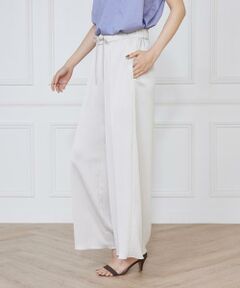 I.T.'S. international / イッツインターナショナル その他パンツ | クレープ楊柳イージーパンツ