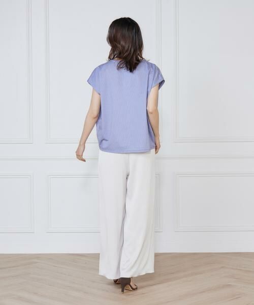 I.T.'S. international / イッツインターナショナル その他パンツ | クレープ楊柳イージーパンツ | 詳細5