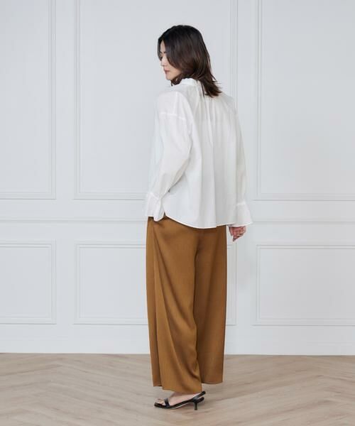I.T.'S. international / イッツインターナショナル その他パンツ | クレープ楊柳イージーパンツ | 詳細20