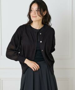 I.T.'S. international / イッツインターナショナル カーディガン・ボレロ | 2WAYシアーカーディガン